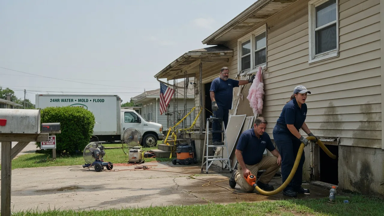 Water Damage Repair in Nachusa, IL near me